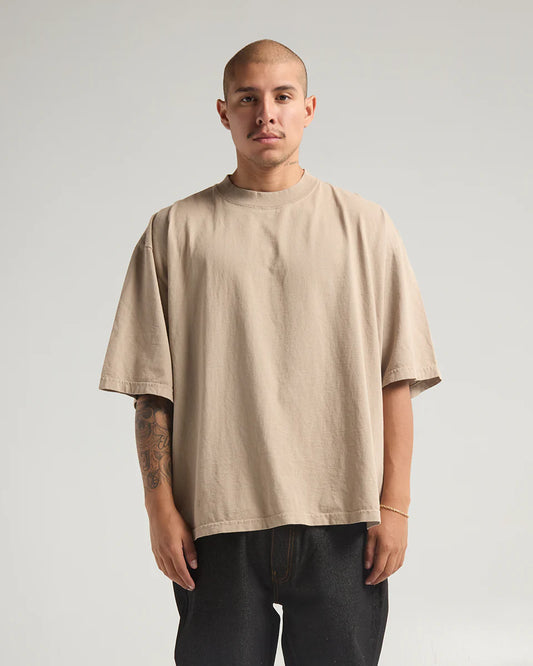 Oversized Tee - Tan